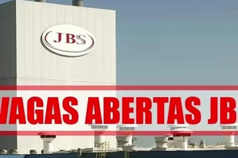 JBS abre vagas de emprego