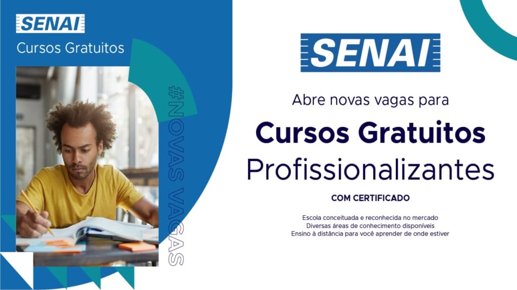 Cursos Gratuitos do Senai, Como Fazer Inscrição no SENAI