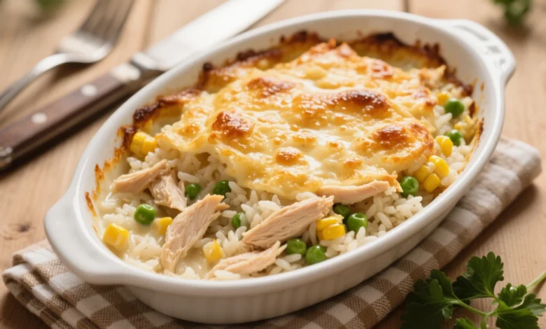 Arroz de Forno Cremoso com Sobras
