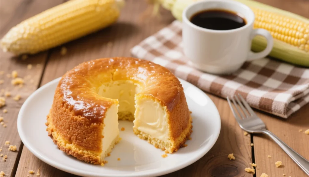 Bolo de Milho Cremoso de Liquidificador