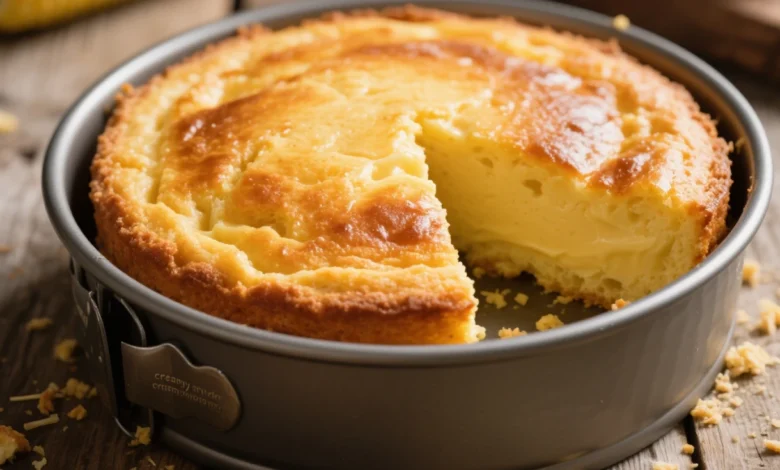 Bolo de Milho Cremoso de Liquidificador