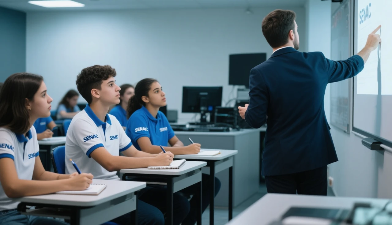 Cursos SENAC gratuitos 2026 - como encontrar vagas e se inscrever