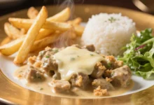 Fricassê de frango cremoso