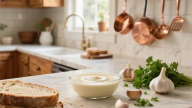 Molho de Alho Cremoso Igual de Churrascaria