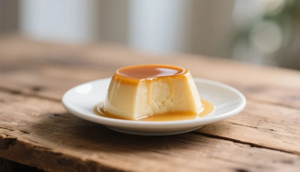 Pudim de 2 ingredientes, sem forno e sem gelatina!