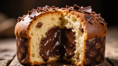 Receita Panetone de Chocolate Delicioso