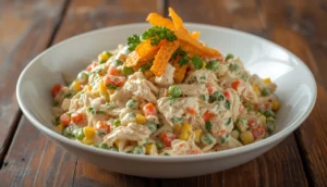 Salpicão de Frango Tradicional – Cremoso, Crocante e Fácil de Fazer