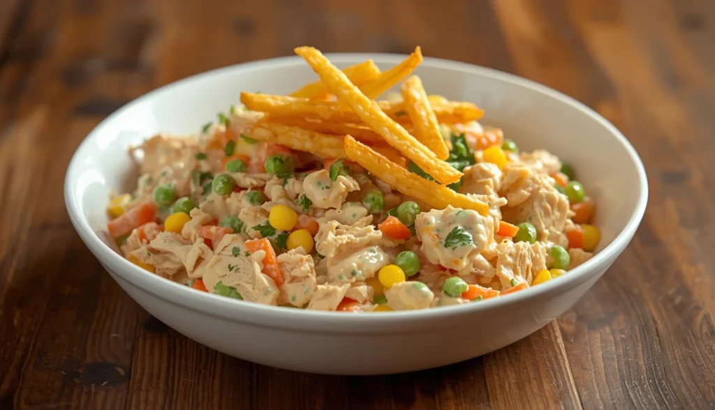 Salpicão de Frango Tradicional – Cremoso, Crocante e Fácil de Fazer