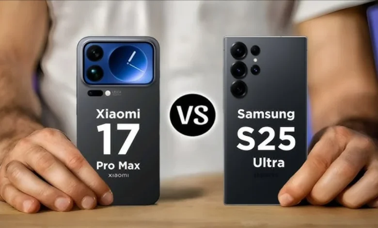 Xiaomi 17 Pro Max vs Galaxy S25 Ultra