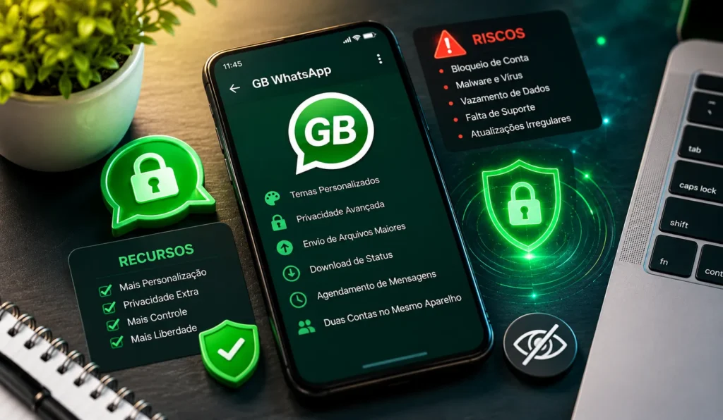 GB WhatsApp: Guia Completo sobre Recursos, Riscos, Segurança e Alternativas Oficiais
