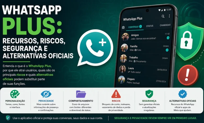 WhatsApp Plus: riscos e alternativas oficiais